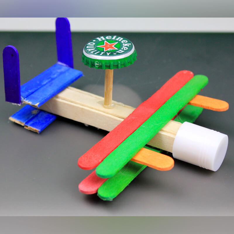 popsicle stick airplane 1